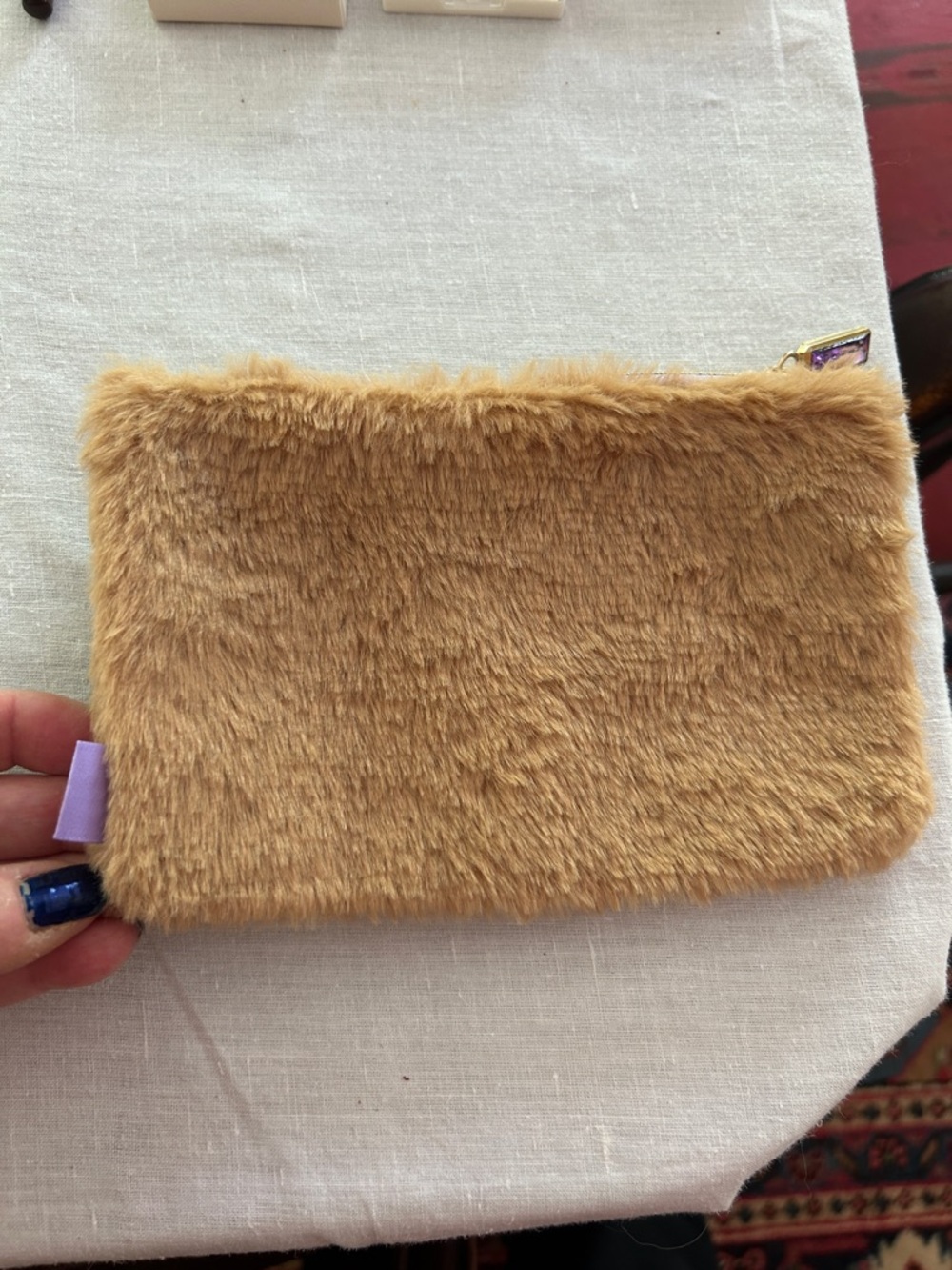 Ipsy 4 New Cosmetic Pouches with 10 sample products & 4 makeup brushes; Unused! - Picture 9 of 16